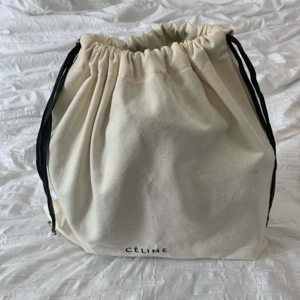CELINE TRICOLOR NANO LUGGAGE CROSSBODY BAG - Picture 8 of 9
